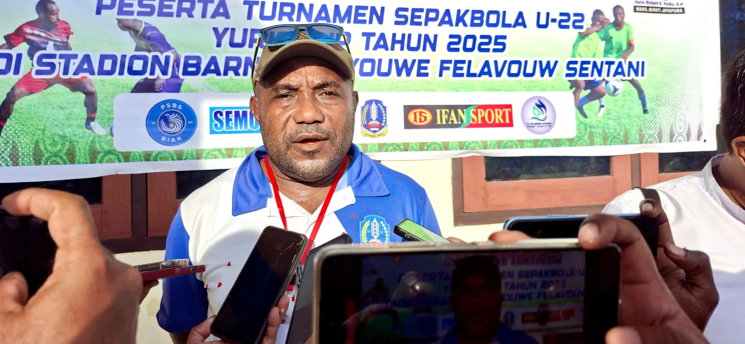 Sekretaris Panitia Yuris Cup 2025, Semuel Hokoyoku