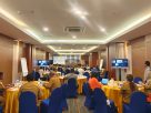 Suasana pertemuan lokakarya penguatan dan pemantapan GTMA yang dihadiri oleh perwakilan NGO, ATR/BPN Provinsi Papua, ATR/BPN kabupaten/kota, kepala distrik, serta tokoh adat di Kabupaten Jayapura yang digelar di Sentani. Senin (22/6/2026)